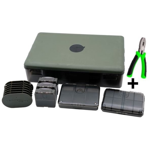 Korda Tackle Box Bundle Deal + Krimpovací Kleště Zdarma