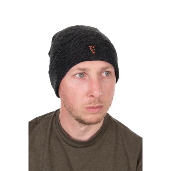 Fox Čepice Collection Beanie Black Orange
