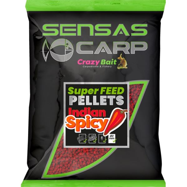 Sensas Pelety Super Feed Indian Spicy 650 g