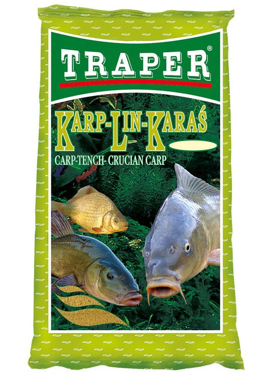 Levně Traper vnadící směs popular kapr lín karas - 1 kg