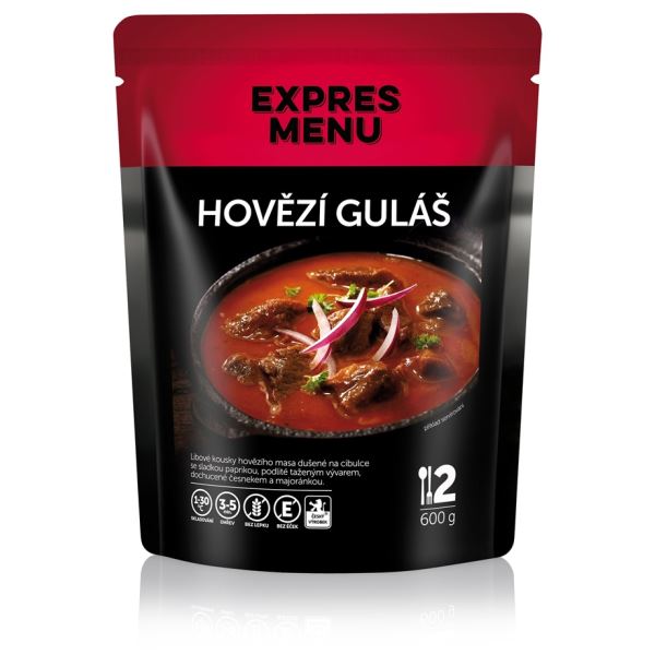 Expres Menu Hovězí Guláš 600 g