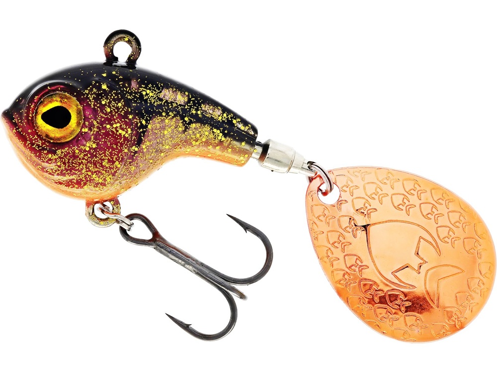 Levně Westin nástraha dropbite tail jig copper perch - 2,6 cm 8 g