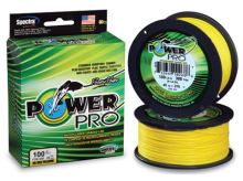 Power Pro Splétaná Šňůra Hi-Vis Yellow 275 m - Průměr 0,46 mm Nosnost 55 kg