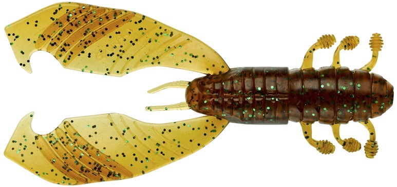 Gunki ráček boogie craw vib pumpkin green flk - 7,5 cm 4,38 g