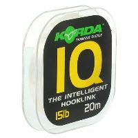Korda Fluorocarbon  IQ The Intelligent Hooklink 20 m-Nosnost 20 lb
