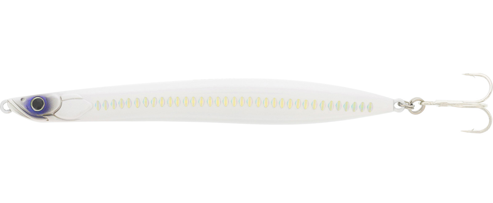 Westin pilker sandy fixed sbass bright white scales - 13 cm 32 g