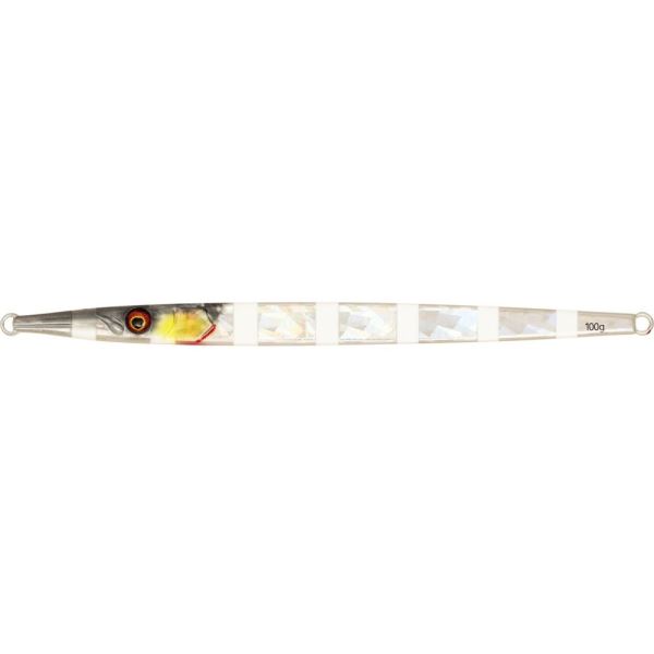 Westin Pilker Flashin Garfish Zebra Glow