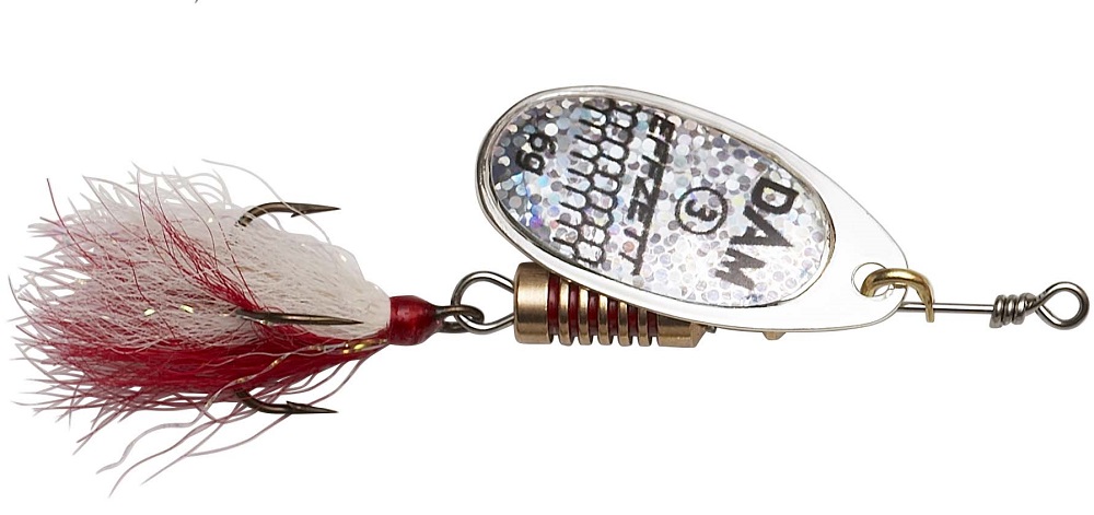 Levně Dam třpytka effzett standard spinner dressed reflex silver - velikost 3 hmotnost 6 g