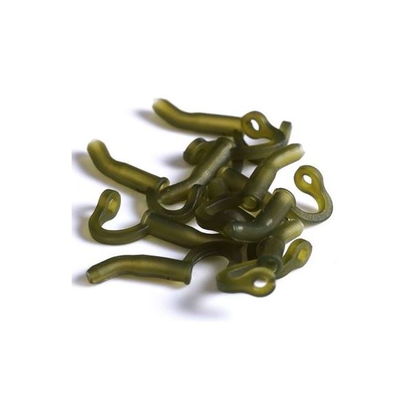 RidgeMonkey Rovnátko Connexion Mini D-Rig Kickers Weed Green 10 ks