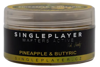 Levně Singleplayer vyvážené boilie special edition wafters active pineapple & butyric 50 g 12/16 mm