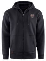 Grundéns Mikina Dark Seas X Grundens Instinctive FZ Hoodie Black (1)