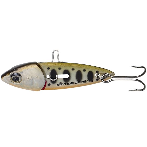 Savage Gear Třpytka Switch Blade Minnow Olive Smolt