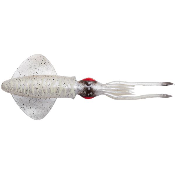 Savage Gear 3D Swim Squid Sinking White Glow Cuttlefish