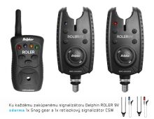 Delphin Sada Signalizátorů Roler 9V + CSWII + Snag-Gear Al-CSWII + SNAG-GEAR Al 2+1