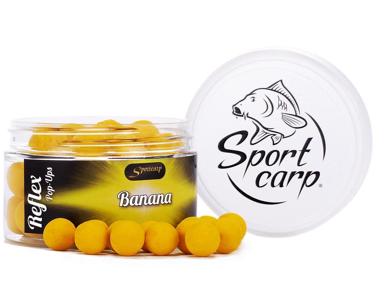 Levně Sportcarp plovoucí boilie reflex pop up 150 ml 11 mm - banana