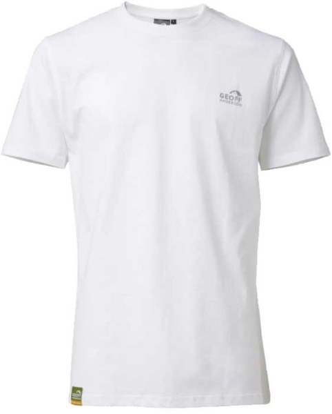Geoff anderson tričko organic tee bílé - s