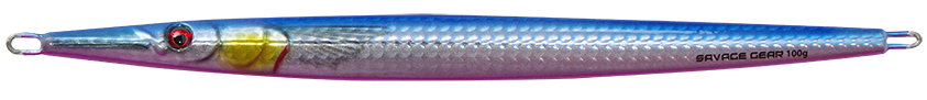 Levně Savage gear 3d needle jig sinking pink belly sardine - 9 cm 20 g