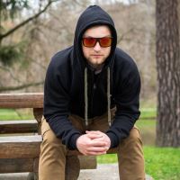 Giants Fishing Mikina Se Zipem A Kapucí Černá (1)