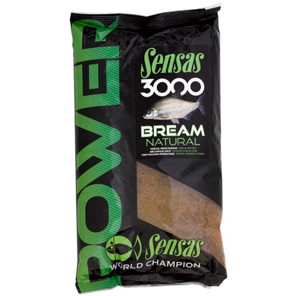 Sensas Krmítková Směs 3000 Power Bream Natural Cejn 1 kg