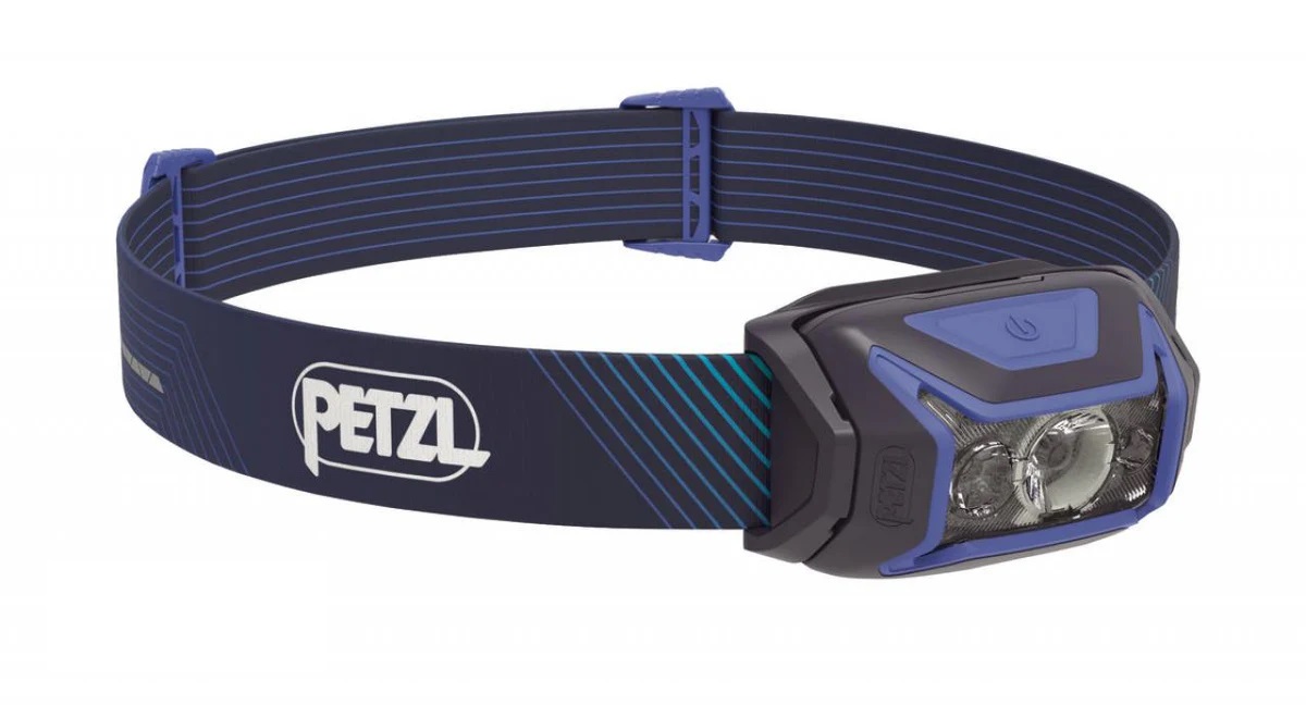 Petzl čelovka actik core modrá