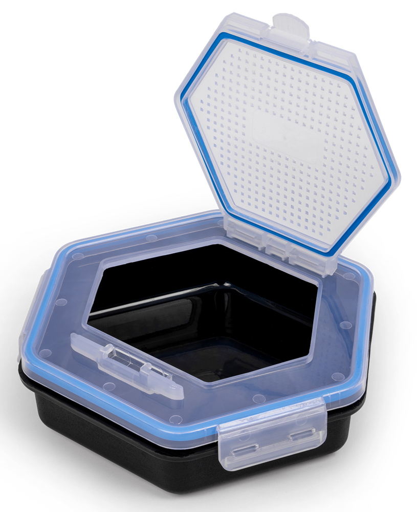 Zebco krabička na živé nástrahy secure-lock bait box 1 l