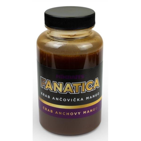 Mikbaits Booster Fanatica Krab Ančovička Mango 250 ml