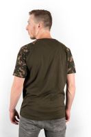 Fox Triko Camo Khaki Chest Print T-Shirt (2)