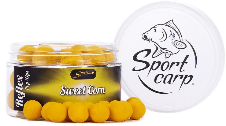 Sportcarp plovoucí boilies reflex 150 ml 15 mm - sweet corn