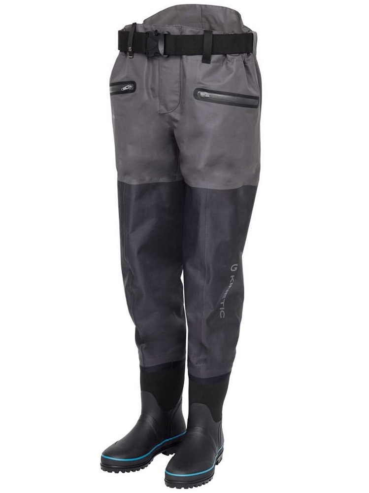 Kinetic brodíci kalhoty x5 waist boot foot boulder grey - 44/45