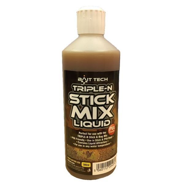 Bait-Tech Tekutá Esence Triple-N Stick Mix Liquid 500 ml