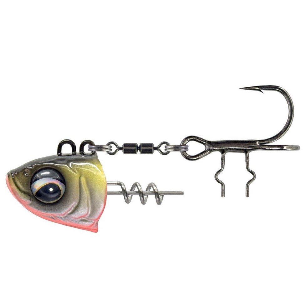 Levně Savage gear monster vertical heads perch - 60 g #1/0