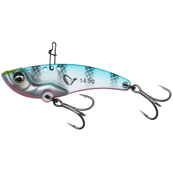 Savage Gear Wobler Vib Blade Blue Pink Stripes