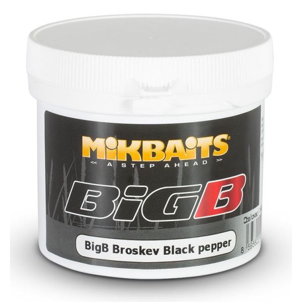 Mikbaits Obalovací Těsto BigB Broskev Black Pepper 200g