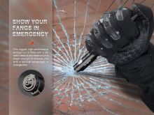 Fenix Taktické Pero T6 s LED Svítilnou Černé (10)