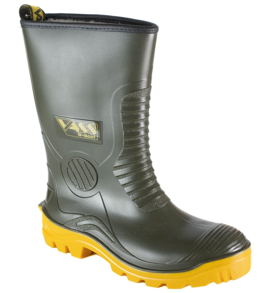 Vass zimní holínky s kožichem r-boot - 45