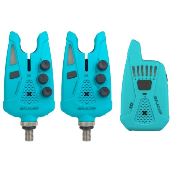 Flacarp Sada Signalizátorů X8+RX8 2+1 Speciální Barevná Edice