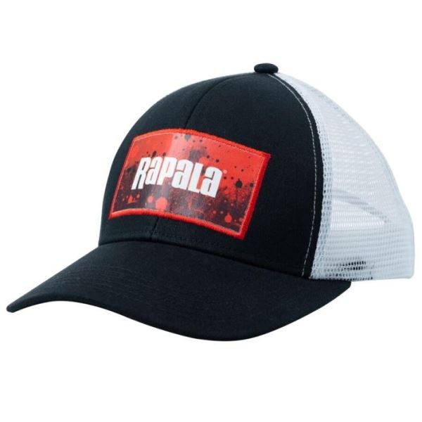 Rapala Kšiltovka Cap Splash Trucker Black Red