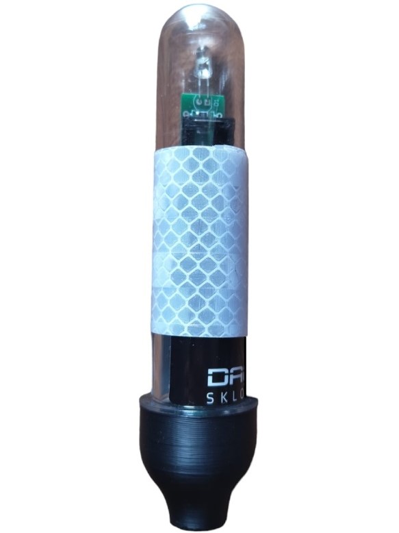 Levně Daemons náhradní tubus s elektronikou pro bójku 05 r červená