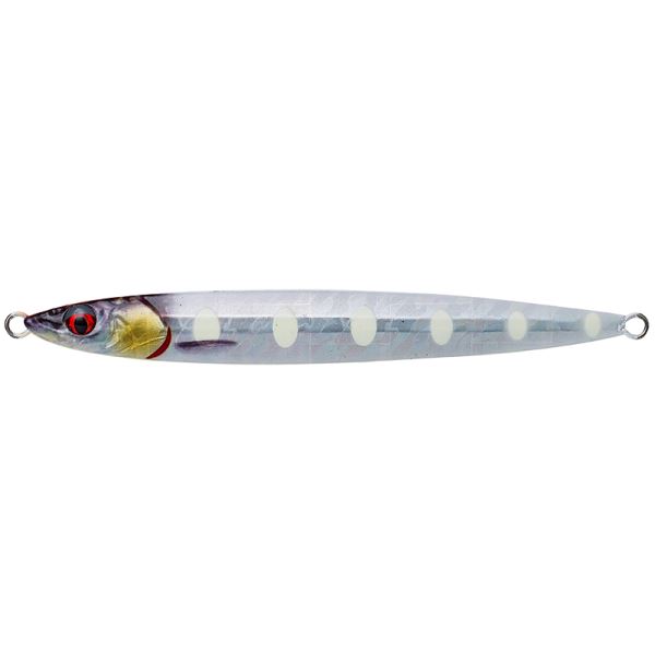 Savage Gear 3D Slim Jig Minnow Sinking Bone White Glow PHP - 12,5 cm 60 g