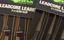 Korda Olověná Montáž Ring Swivel Leadcore Leader 3ks (1)