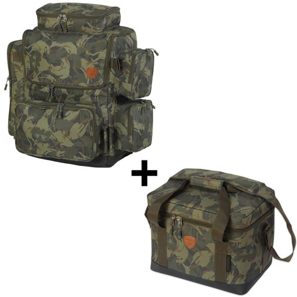 Giants Fishing Akční Set Batoh Luxury X-Large Rucksack + Chladící Taška Thermo Cooler Bag