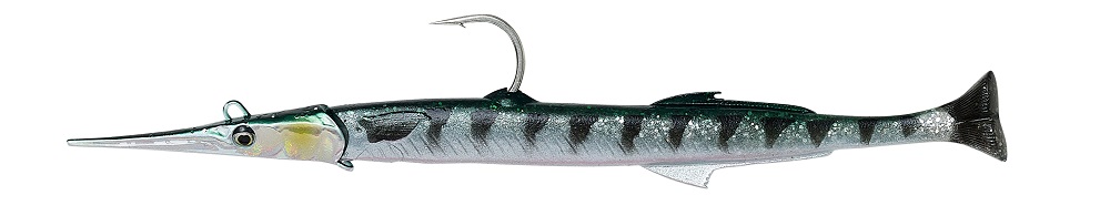 Levně Savage gear gumová nástraha 3d needlefish pulse tail barracuda - 14 cm 12 g