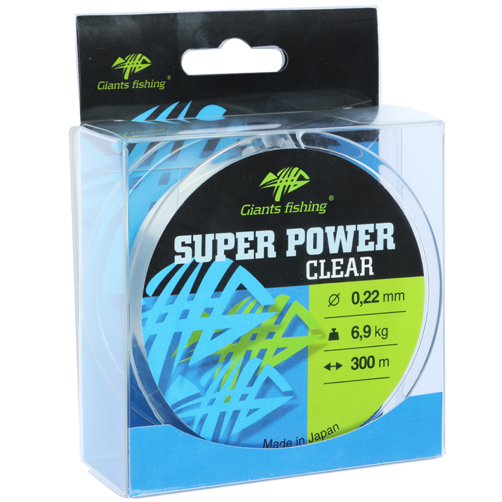 Giants fishing vlasec super power clear 300 m - 0,16 mm 3,7 kg