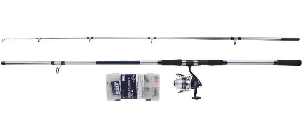 Shakespeare prut salt pier pounder combo set 3 m 4-8 oz