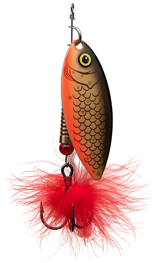 Levně Fox rage třpytka spinner uv hot olive - velikost 6 26 g