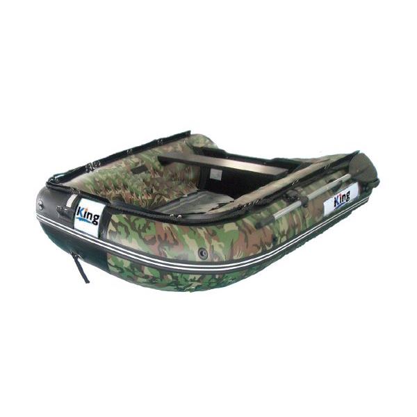 KING nafukovací rybářský člun camo délka 2,7m