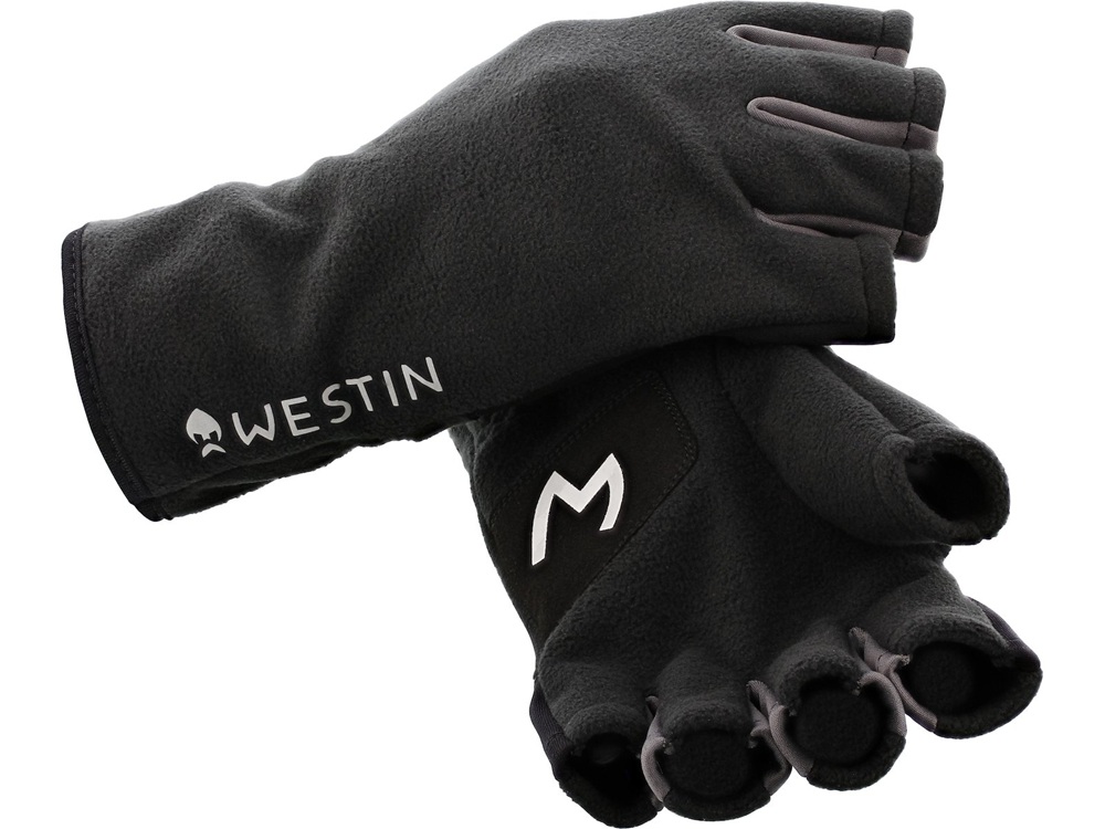 Westin rukavice hlf fleece gloves carbon black - xl