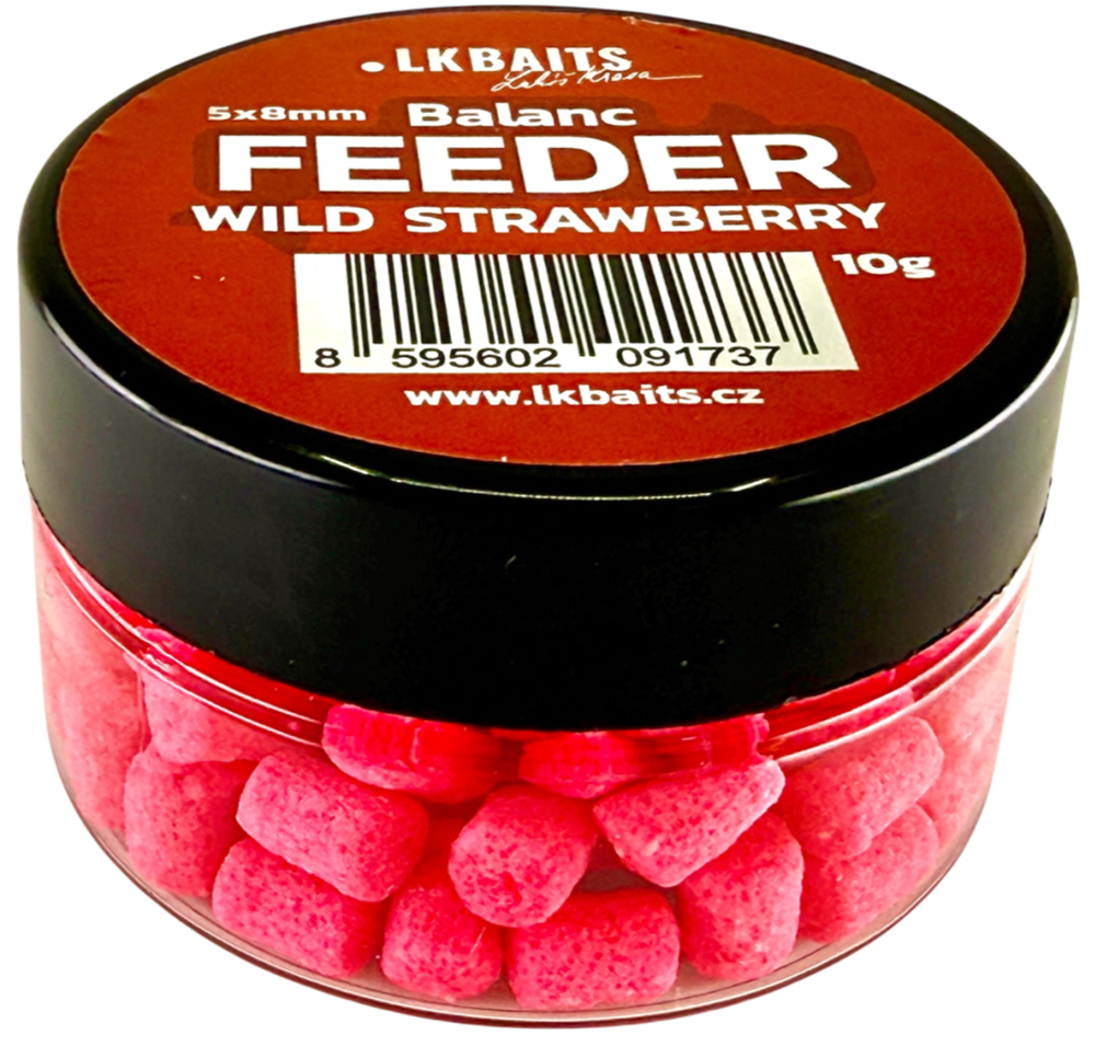 Lk baits balanc feeder 5x8 mm 10 g - wild strawberry