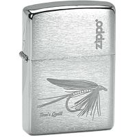 Zippo Benzínový Zapalovač Tom´s Quill Broušený Zippo Benzínový Zapalovač Tom´s Quill Broušený