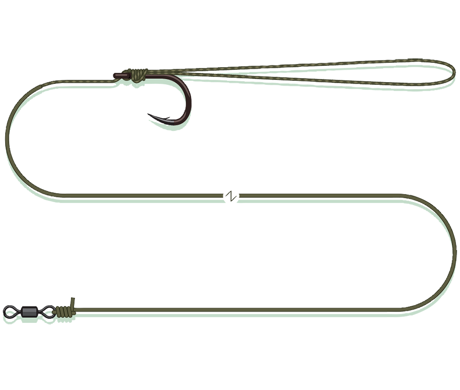 Levně Madcat návazec coated pellet rig sinking - 0,90-1,35 mm - 65 cm 2/0